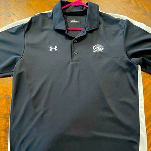 Coors Light under armor polo